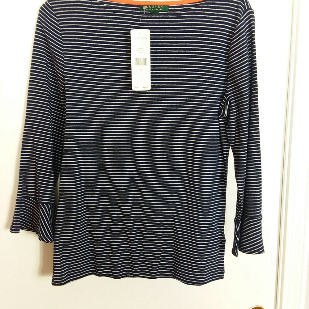 Ralph Lauren Bell Sleeve Top